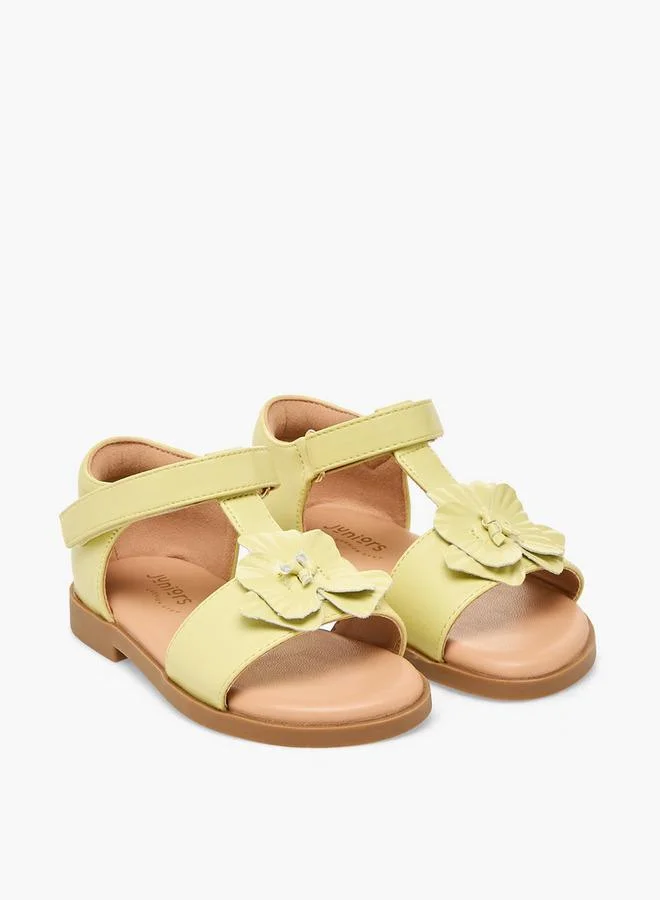 جونيورز Barbie Girls Floral Accent Sandals