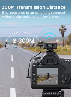 BOYA BOYAMIC Professional Wireless Lavalier Microphone For Iphone Android Camera with 8GB-Onboard Recording Up to 15H 300M Transmission for Cameras Mixers for Live Streaming Vlogging Interview Recording  - Image 4