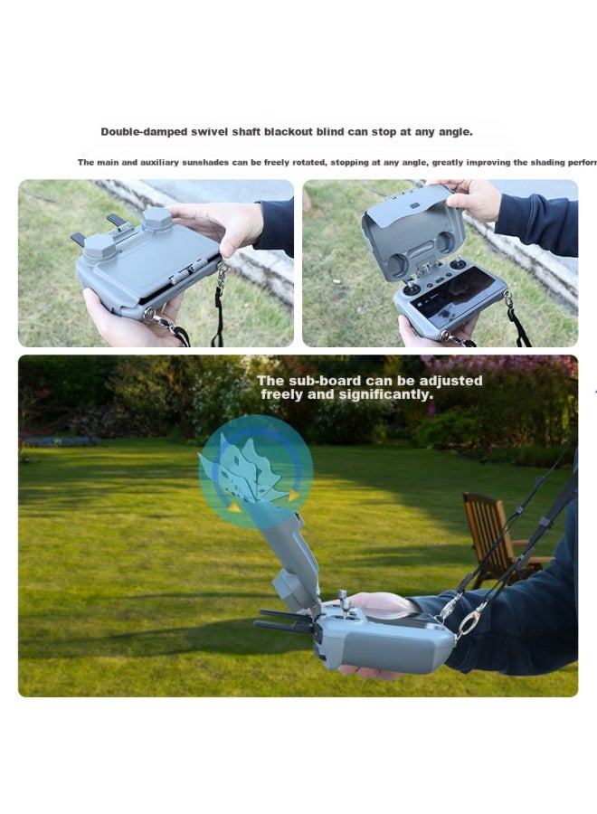 Odd Leaves Qiye Light-blocking Cover Protective Case For Dji Mini 5 Drone, Mini 4 Pro Drone, Mini 5 Pro With Screen Remote Control Flip Protective Case, Mini 4 Pro Accessories 5 - Image 2