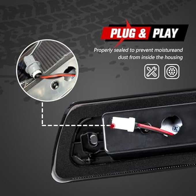 FIERYRED Third Brake LightReverse Light For 20092014 Ford F150 Power Saving Waterproof 2 Years Warranty - Image 4
