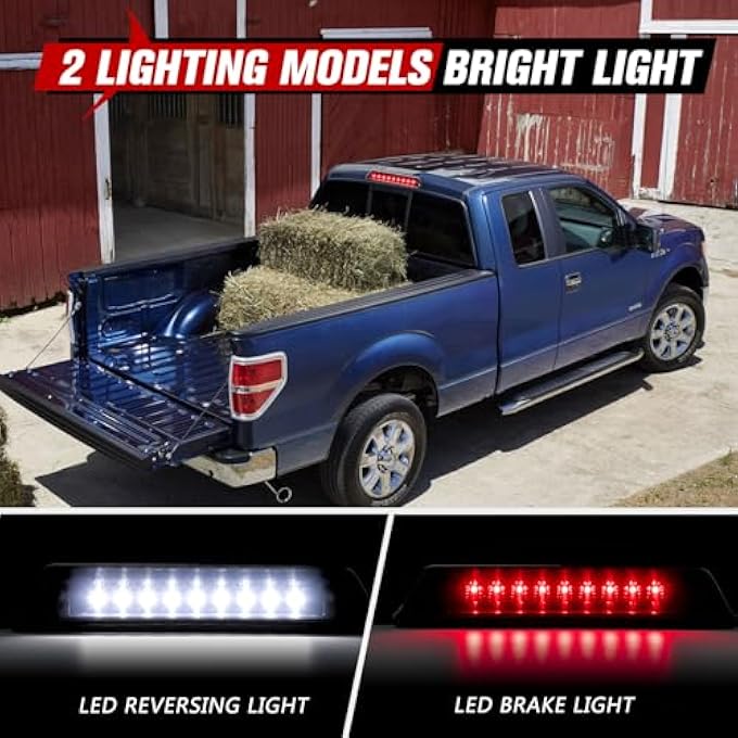 FIERYRED Third Brake LightReverse Light For 20092014 Ford F150 Power Saving Waterproof 2 Years Warranty - Image 5