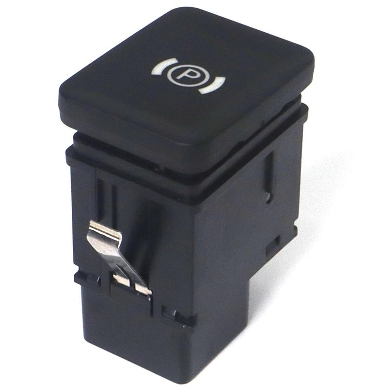 Electric Parking Handbrake Control Switch Button 3C0927225C Compatible with VW Passat B6 3C CC 2006 2007 2008 2009 2010 2011 2012 - Image 1