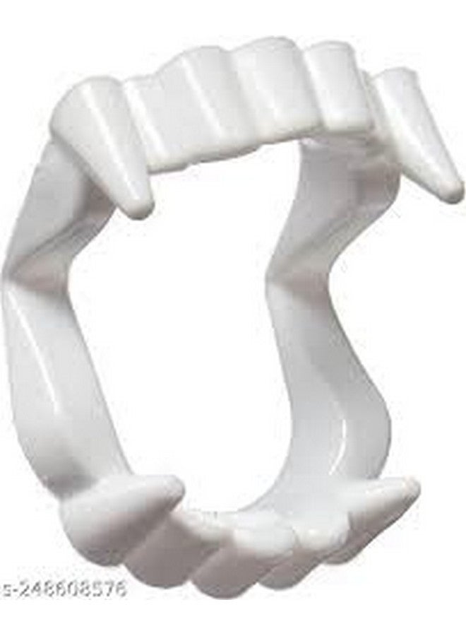 Kaku Fancy Dresses Kaku Fancy Dresses Halloween Vampire Teeth for Kids | Scary Dracula Teeth Halloween Party Accessory, Pack of 20  - Image 4