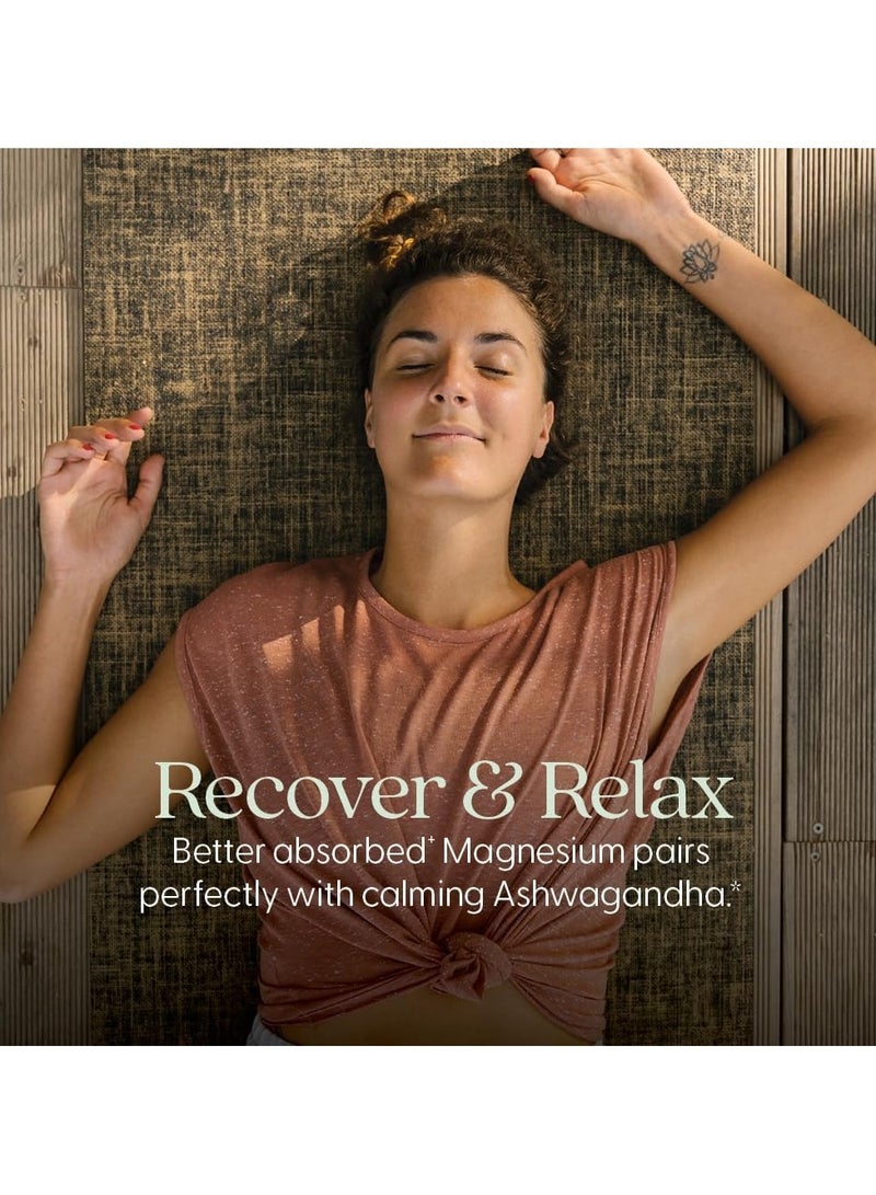 New Chapter Magnesium + Ashwagandha, 60 Vegan Tablets - Image 5