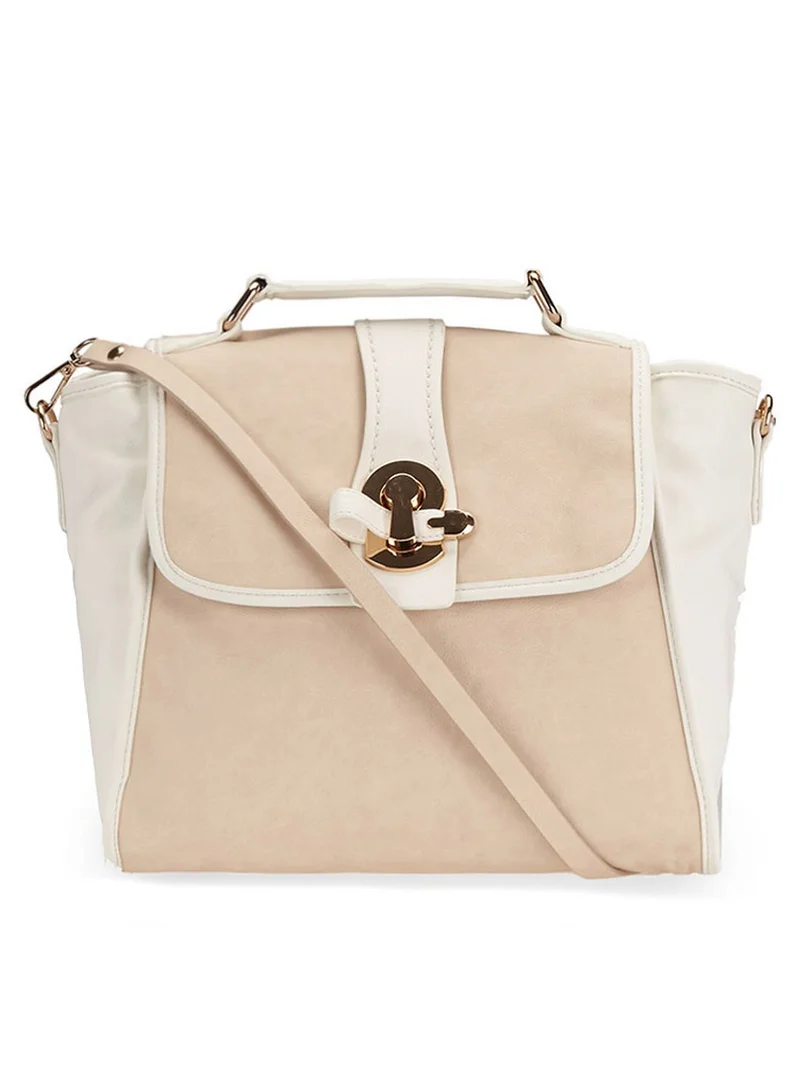 Auren Two Tone Satchel