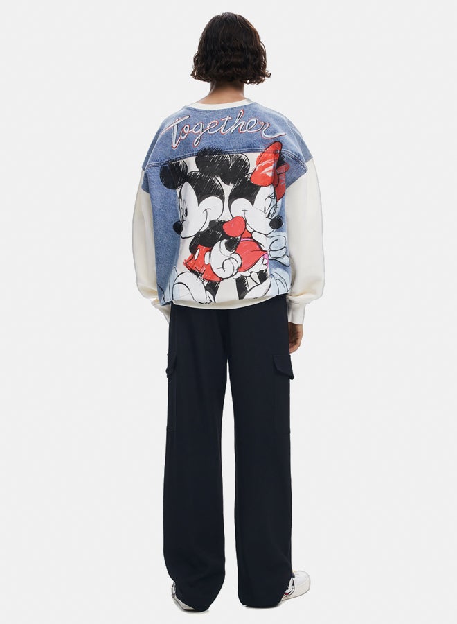 DESIGUAL Mickey™ and Minnie™ sweatshirt  - Image 3