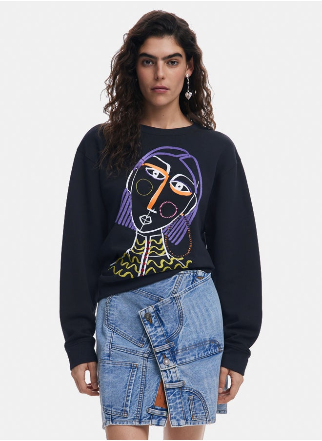 DESIGUAL - Collage miniskirt - Image 1