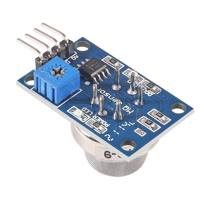 ACEIRMC 9pcs/Lot Gas Detection Sensor Module MQ-2 MQ-3 MQ-4 MQ-5 MQ-6 MQ-7 MQ-8 MQ-9 MQ-135 Sensor Module Gas Sensor Starter Kit for Arduino Raspberry Pi (9PCS/Lot) - Image 5
