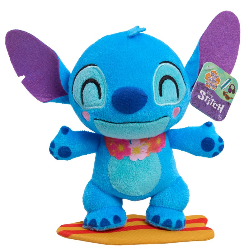 Just Play Disney Stitch Thats So Stich Small Surfer Stitch Plush 7 Inch Plush Stuffed Animal Alien Kids Toys for Ages 2 Up by Just Play - Image 3