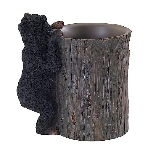 Avanti Linens - Tumbler, Countertop Organizer, Animal Inspired Home Decor (Black Bear Lodge Collection) - Image 5
