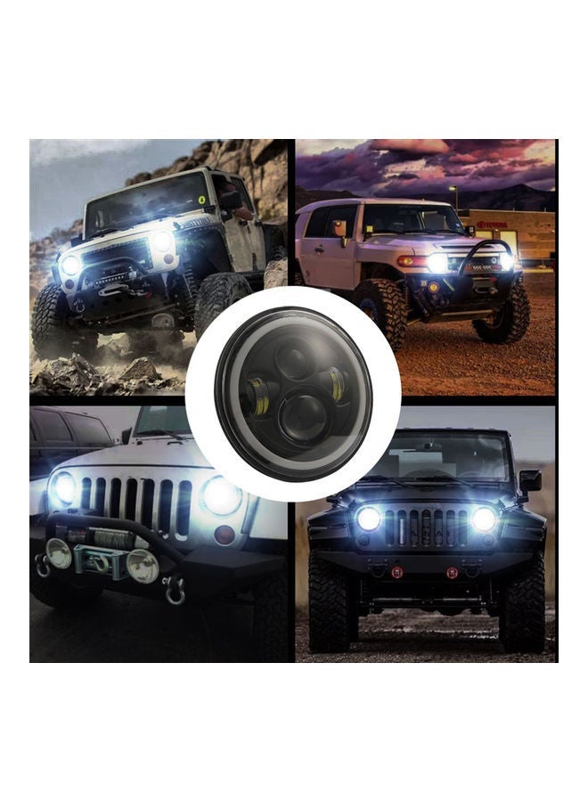 إسكدنيا Round Shaped LED Front Headlight Replacement - Image 5