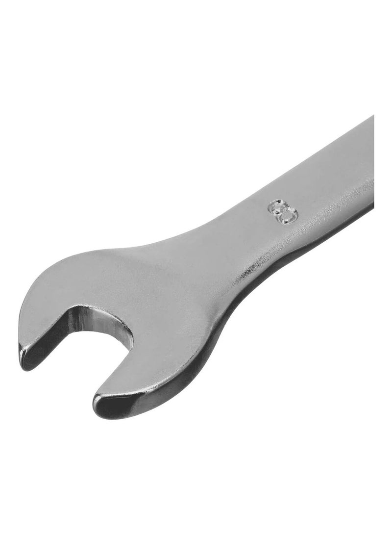 STELS Matt Chrome Combination Wrench, CRV (8mm) - Image 4
