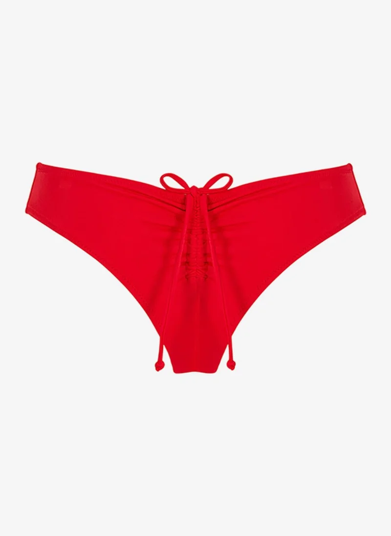 Penti Women Cheeky Red Bikini Bottom