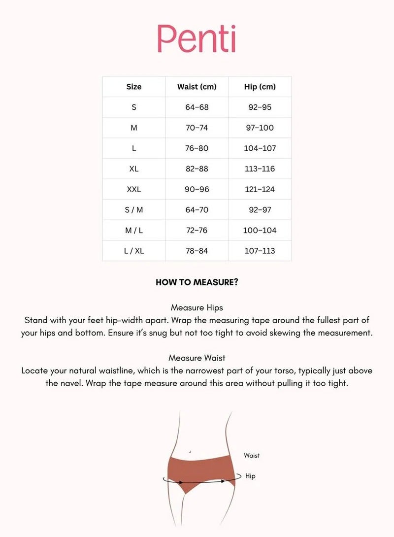 Penti Women Cheeky Red Bikini Bottom - Image 3