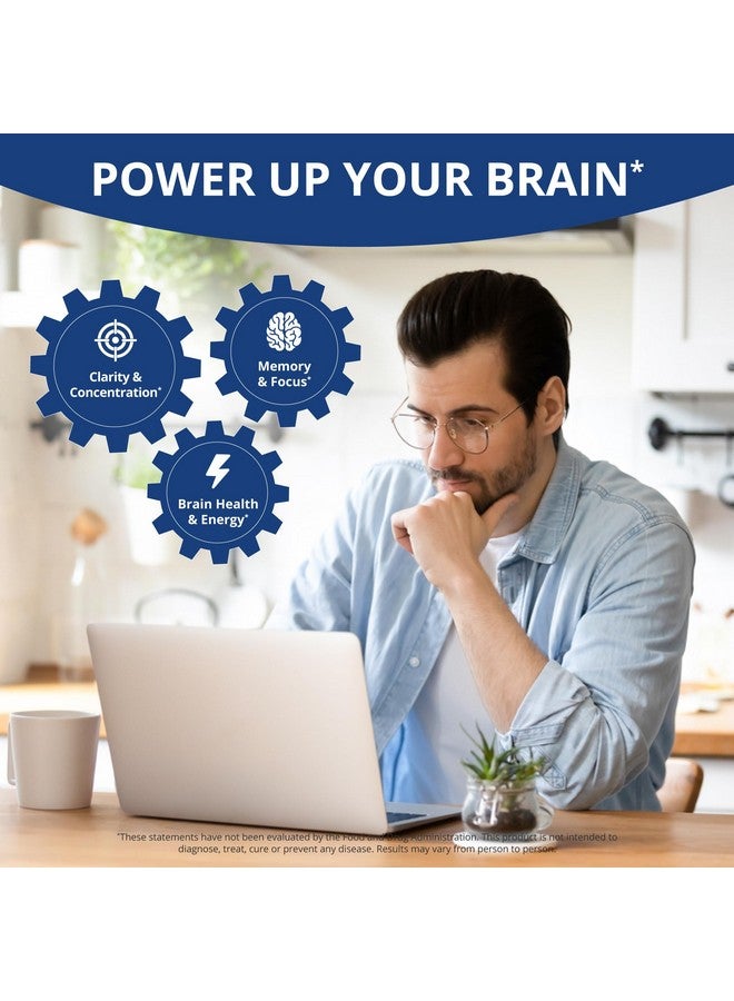 NuBest نيوبرين معزز - مكمل للدماغ لتعزيز الدماغ، الذاكرة، التركيز ودعم الوضوح مع نبتة سانت جون، الجنكة بيلوبا، باكوبا والمزيد - مكمل نوتروبيك متميز للدماغ - 60 كبسولة نباتية - Image 2