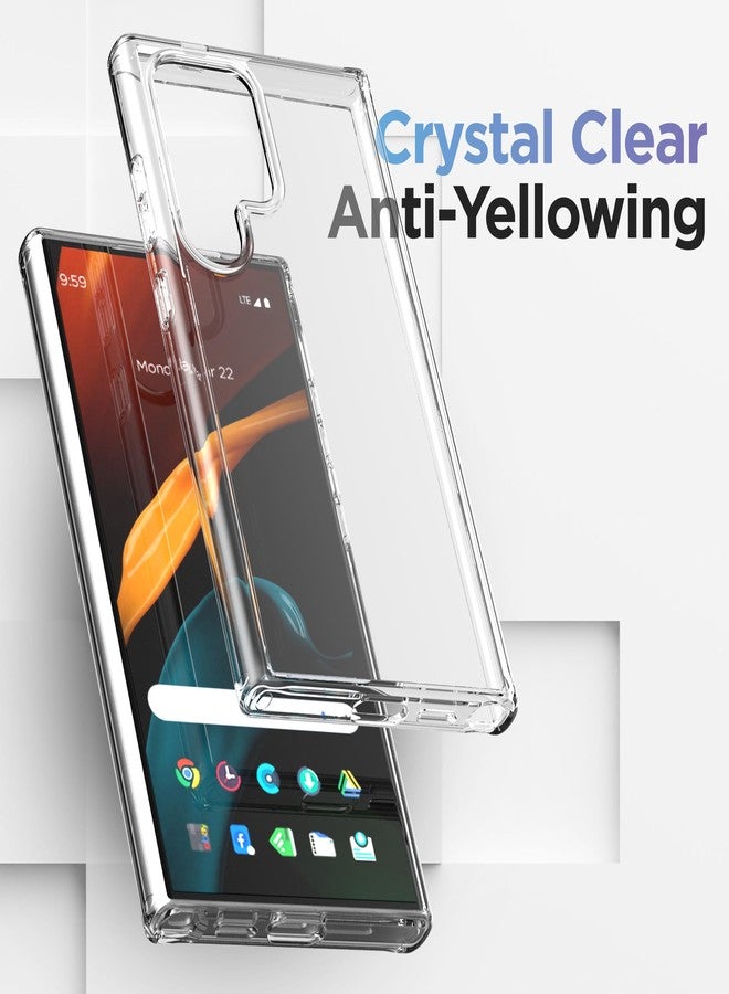 Encased Holster for Samsung Galaxy S24 Ultra Case with Belt Clip (Clear) (S24 Ultra) - Image 3