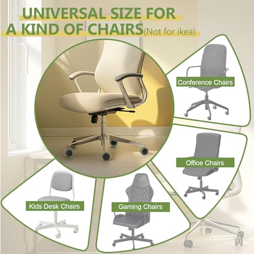 PChero 5 Packs PChero Office Chair Casters Wheels with Universal Standard Size 11mm Stem Diameter and 22mm Stem Length (0.43inch X 0.86inch), Support up to 550LBs Weight - Image 3