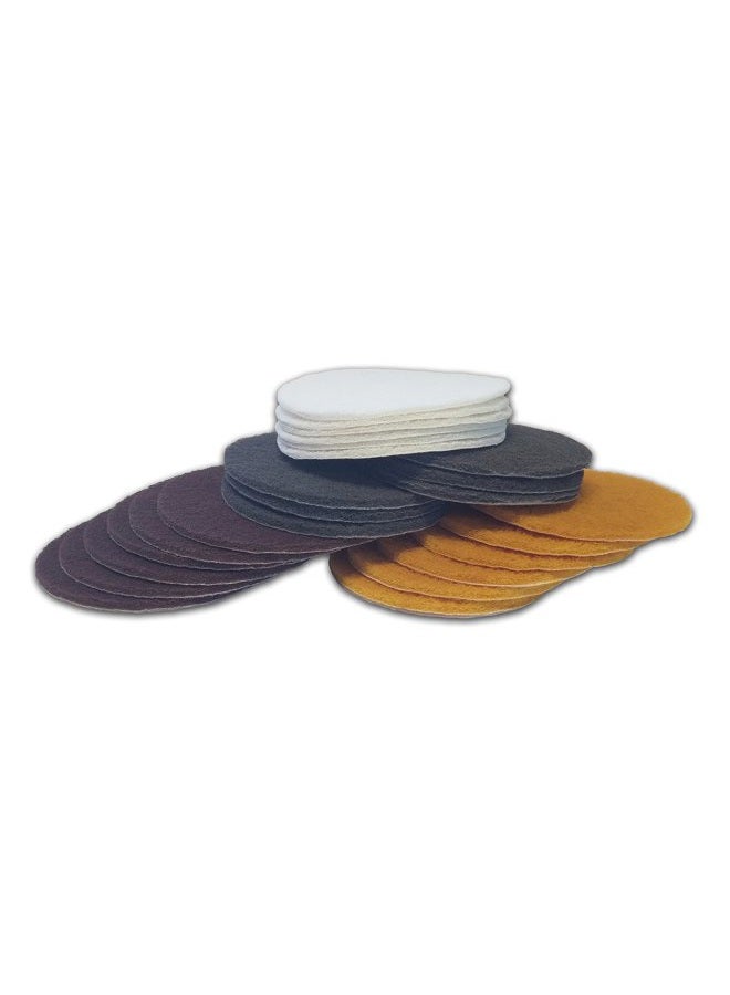 Starcke Abrasive Resource 5 Inch Non Woven Scuff Buff n Blend Discs (Multi Grit, 24 Pack) - Image 3