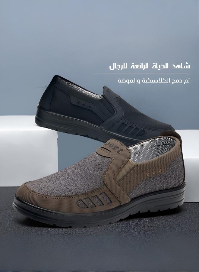 حذاء رجالي كاجوال سهل الارتداء بنعل مرن - Image 4