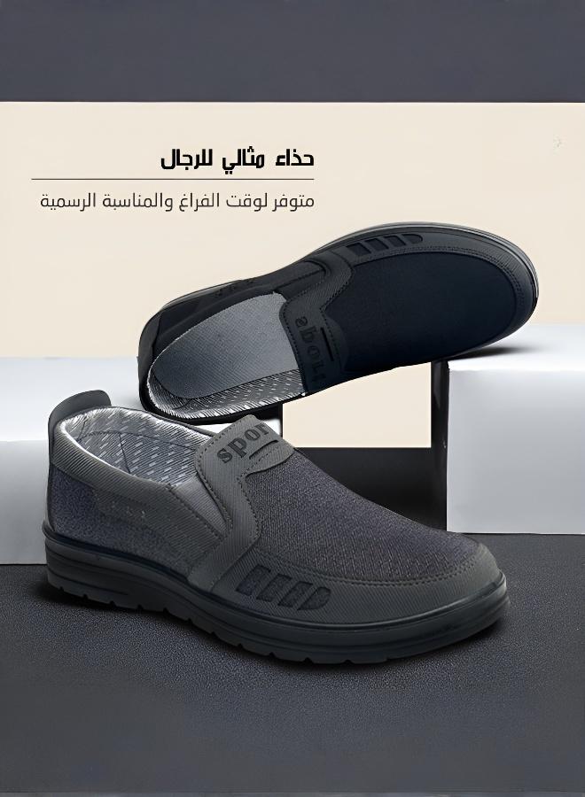 حذاء رجالي كاجوال سهل الارتداء بنعل مرن - Image 3