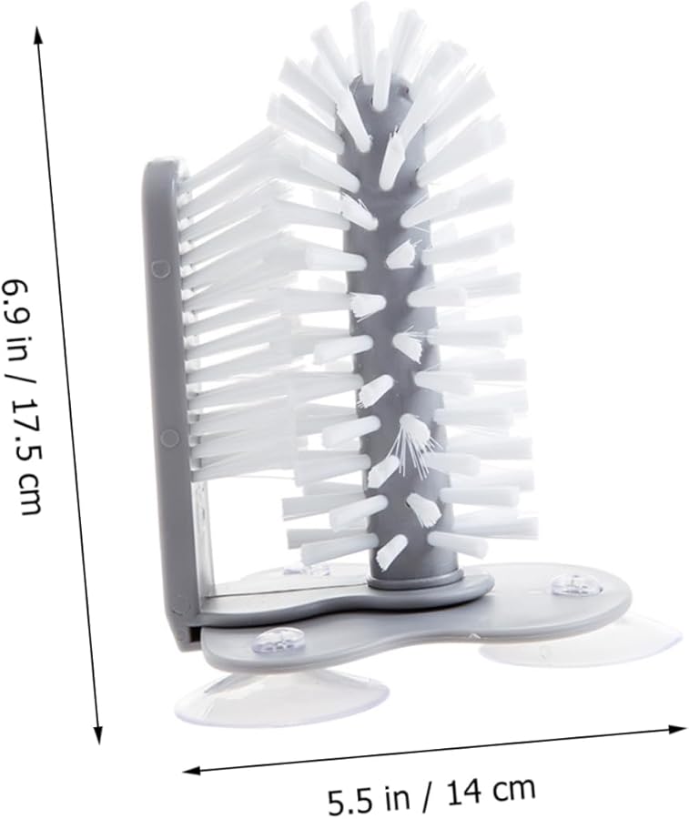 Detachable Cup Brush For Easy Cleaning Glass And Tea Cup Storage Saving - Image 4