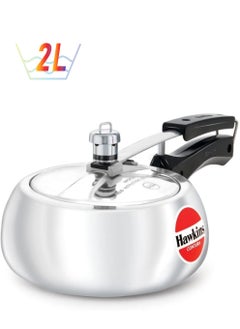 Hawkins 2 Liters Contura Aluminium Pressure Cooker,Silver  - Image 1
