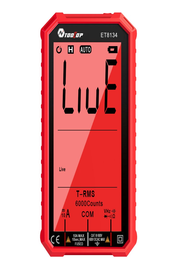 ET8134 Portable 4.7 Inch High Definition LCD Screen Multimeter Direct Current Voltage Current AC Voltage Current Measurement Capacitance Resistance Measuring Multifunction Multimeter Backlight Function - Image 1