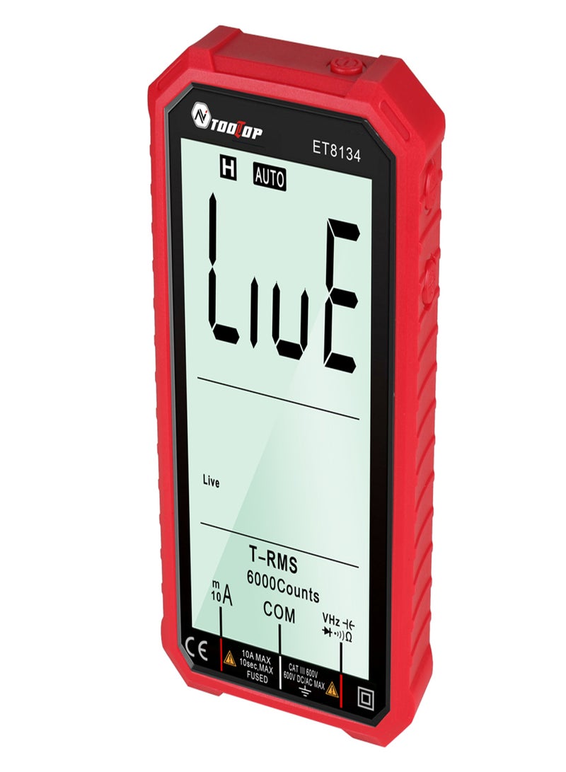 ET8134 Portable 4.7 Inch High Definition LCD Screen Multimeter Direct Current Voltage Current AC Voltage Current Measurement Capacitance Resistance Measuring Multifunction Multimeter Backlight Function - Image 5