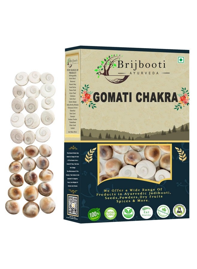 BrijBooti Gomati Chakra 51 Pieces - Stoneware Gomti Chakra - Sudarshan Chakra - Natural Gomti Chakra - Image 1