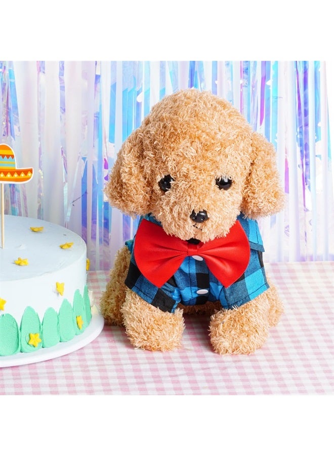 Tongcloud 3 عبوات قميص كلب وقط مزخرف، قميص كلب لطيف، قميص قط، قميص مزخرف للكلاب، قمصان للكلاب للكلاب الصغيرة جداً، حفلة عيد الميلاد وصورة العطلة - Image 3