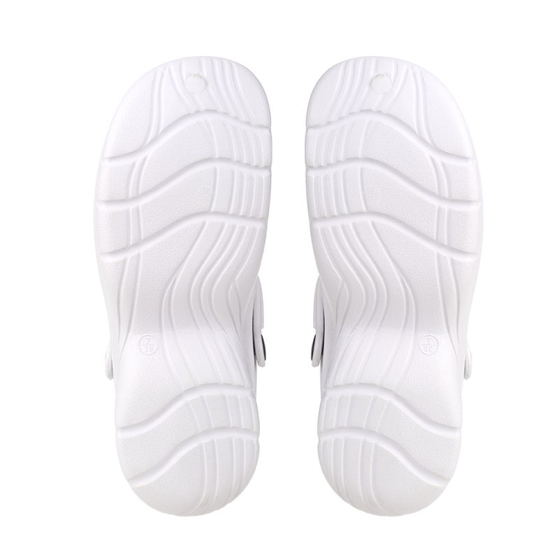 Anti-Slip Footwear 40 White Lightweight EVA Waterproof Design - Unisex Waterproof Shoes for Home Work Indoor Outdoor Use - Image 5