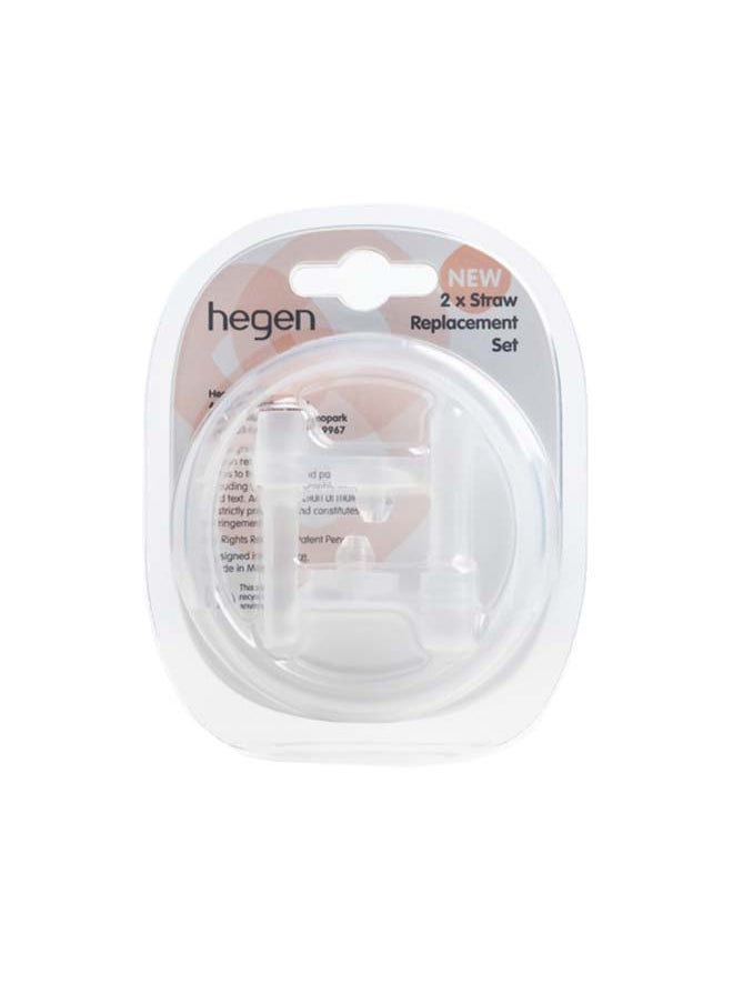 hegen Pack Of 2 Straw Replacement Set For Straw Cup  - Image 1