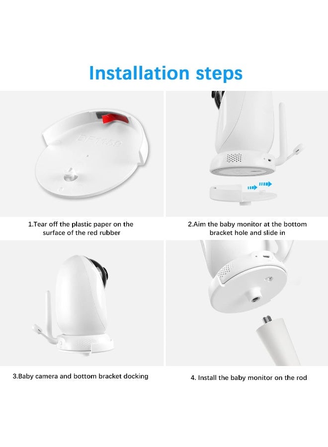 Aobelieve Flexible Mount for Dreo Baby Monitor - Image 3