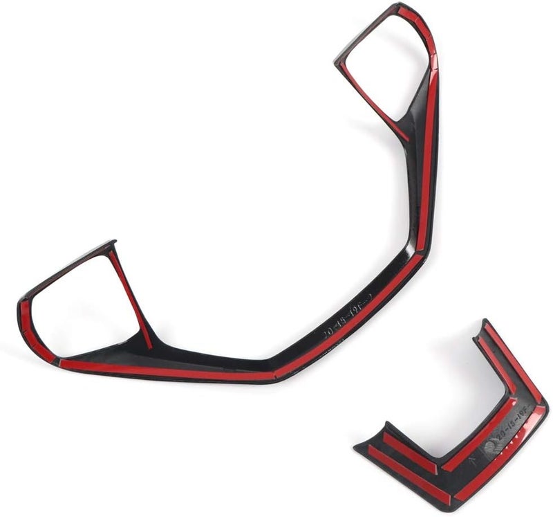 Wivplex Carbon Fiber Steering Wheel Cover Trim for Ford Explorer - Image 2