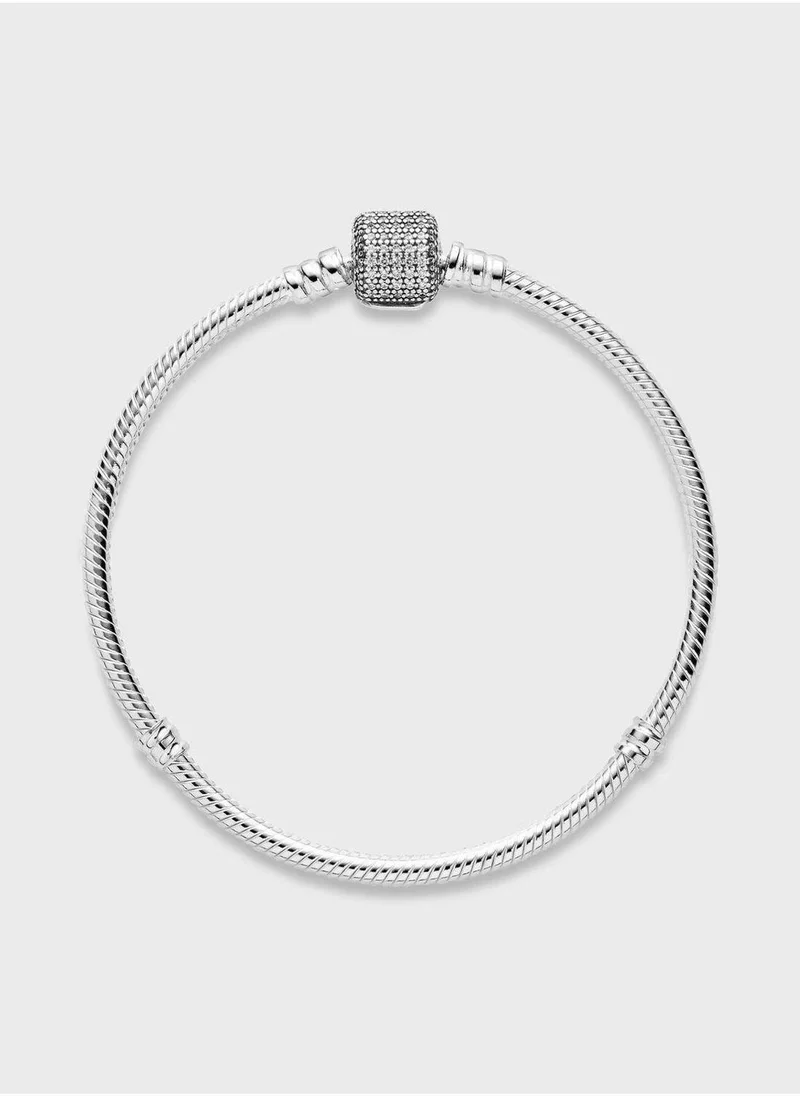 باندورا سوار سلسلة ثعبان ومرصع ببريق اللحظات