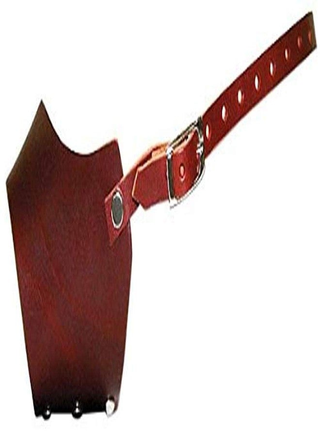 OmniPet 10.75" Leather Muzzle, Burgundy, Large