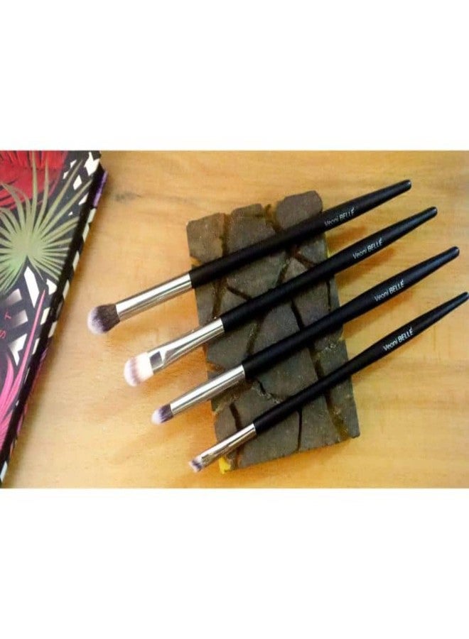 Veoni Belle Flat Eyeliner Eyebrow Concealer Brush Flat Definer Firm Precision Lash Liner Cosmetic Brushes - Image 2