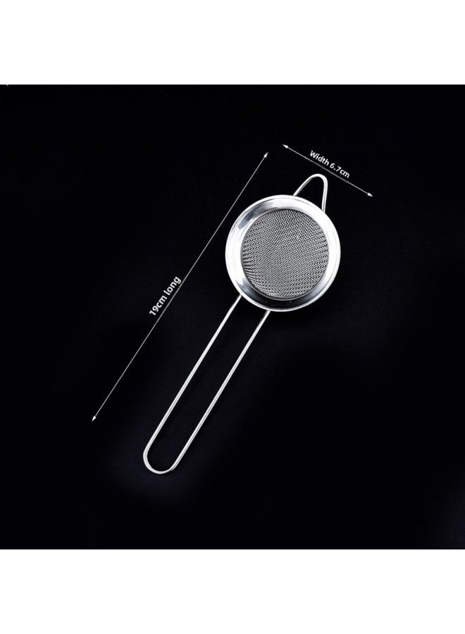 Juice Egg Tart Liquid Flour Sieve Superfine Household Baking Soybean Milk Filter Mesh Chicken Sieve Spoon Stainless Steel Colander-Specifications:Insulated Glove Bow - Image 5