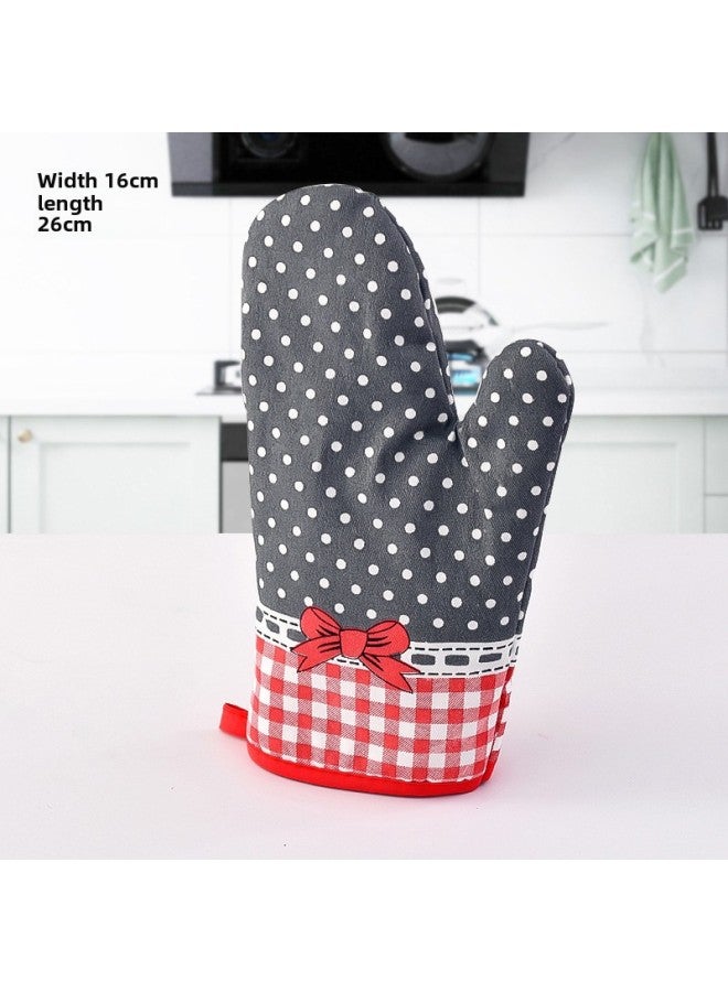 Juice Egg Tart Liquid Flour Sieve Superfine Household Baking Soybean Milk Filter Mesh Chicken Sieve Spoon Stainless Steel Colander-Specifications:Insulated Glove Bow - Image 1