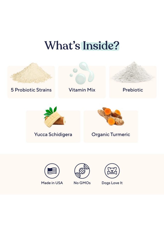 Probiotic Soft Chews | Digestive | Gut | Immune Support | Diarrhea & Constipation Relief | Allergy Response & More For Dog