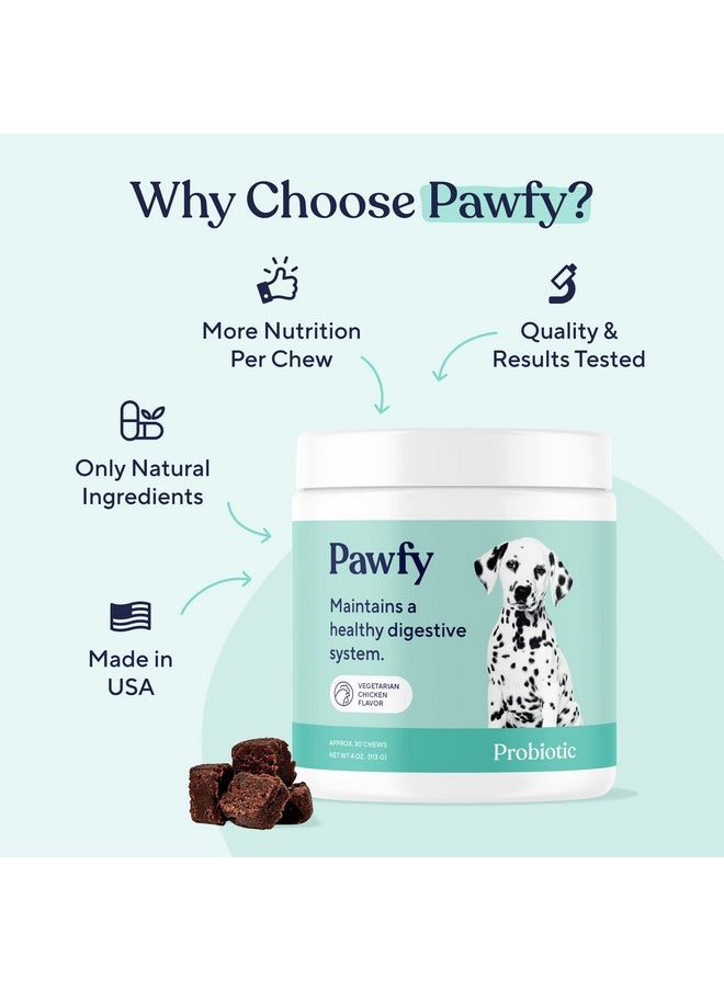 Probiotic Soft Chews | Digestive | Gut | Immune Support | Diarrhea & Constipation Relief | Allergy Response & More For Dog