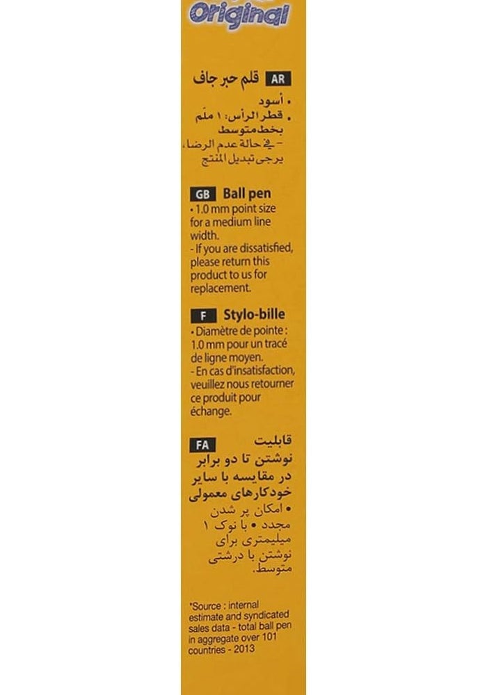 BIC Cristal Ballpoint Pen Pack of 10 - Black - Image 4