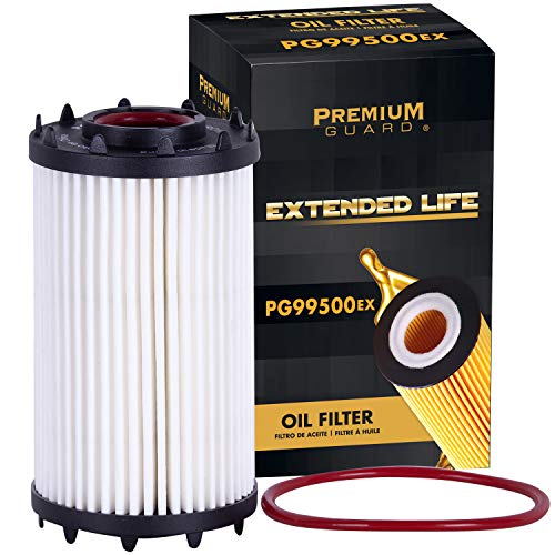 Premium Guard Extended Life Oil Filter up to 10k Miles PG99500EX | Fits 2019-2025 Porsche Cayenne, 2020-2025 Audi Q7, 2019-2025 Q8, 2018-2025 SQ5, 2018-2024 S5, 2020-2025 Porsche Macan - Image 1