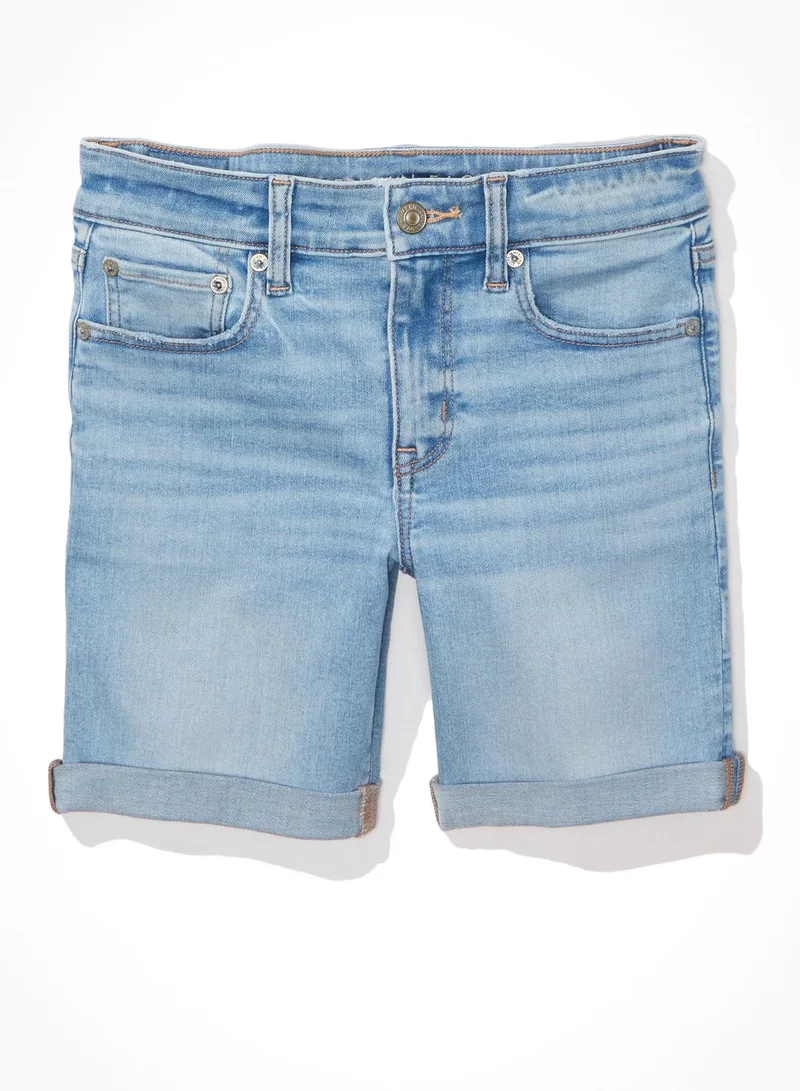 امريكان ايجل High Waist Denim Shorts