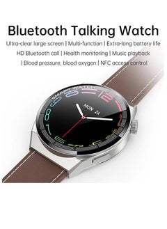 ZOOMEE Stainless Steel HD Screen Wireless Charging Dial Call Fitness Bluetooth Calling IP67 Waterproof Smartwatch Men Women Silver  - Image 2