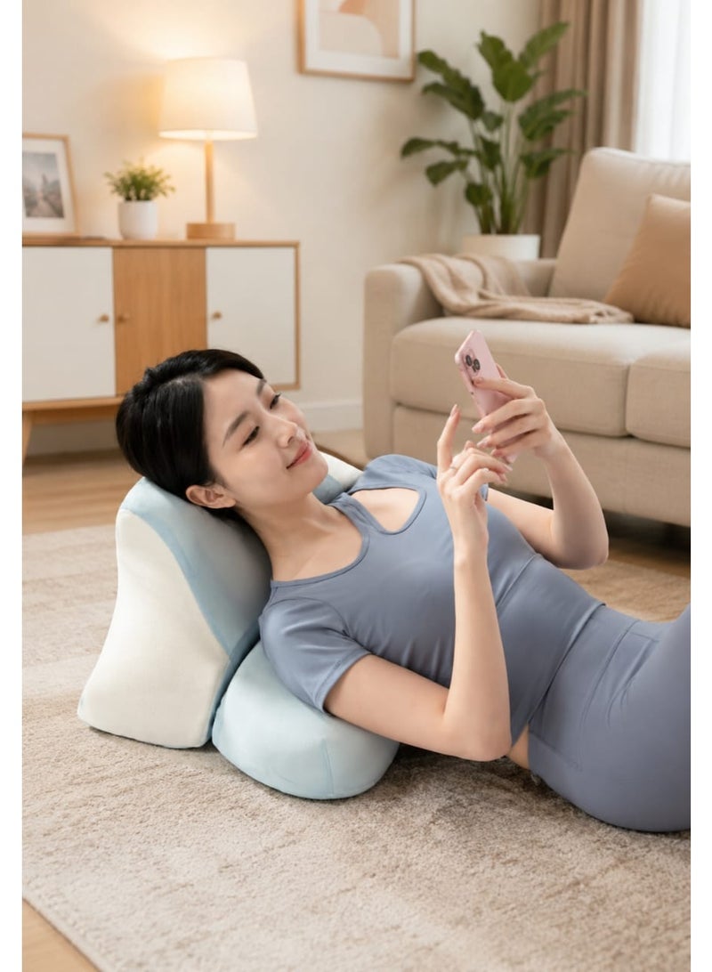 Shop And Shops Rebound Memory Foam Bed Reading Pillow Polyester Cover for Hotel Use Body Support - Image 1