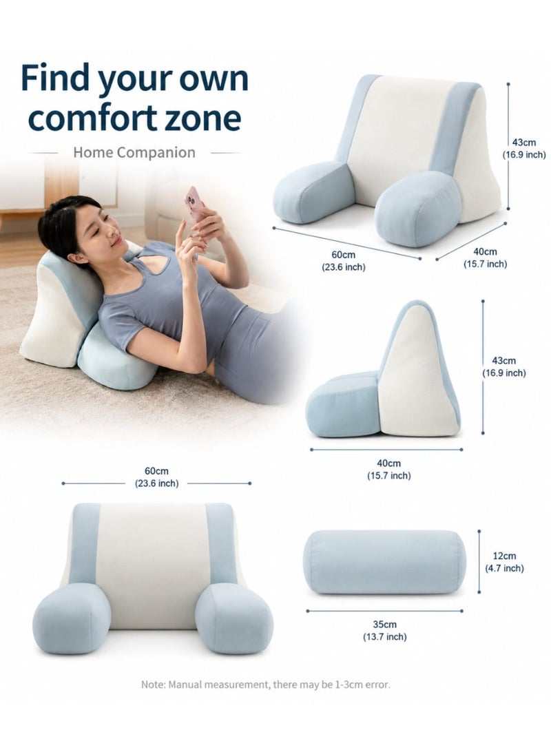 Shop And Shops Rebound Memory Foam Bed Reading Pillow Polyester Cover for Hotel Use Body Support - Image 4