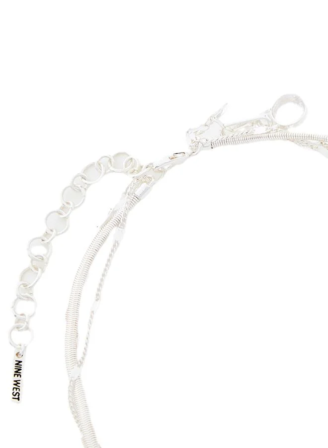 ناين ويست NINEWEST 19N01532 NECKLACE SILVER