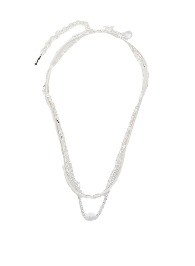 ناين ويست NINEWEST 19N01532 NECKLACE SILVER
