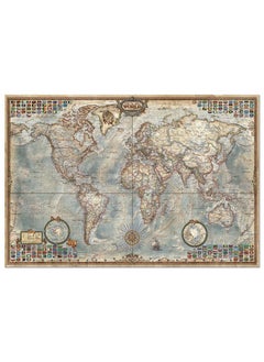 EDUCA 4,000 Piece Puzzle - The World Map  - Image 2